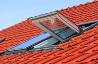 Dimple roof window